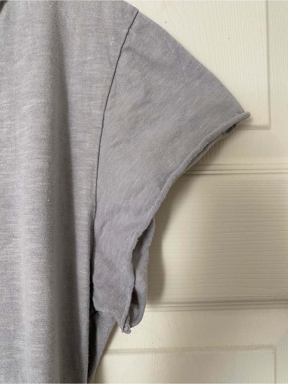 Venti6Casual Colorblock V-Neck Maxi Dress - Gray, White, Taupe S/M - Picture 5 of 10